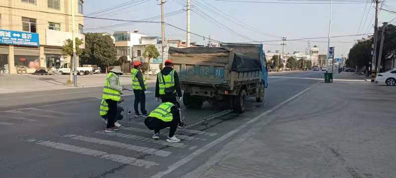 G206烟灿线竣工检测